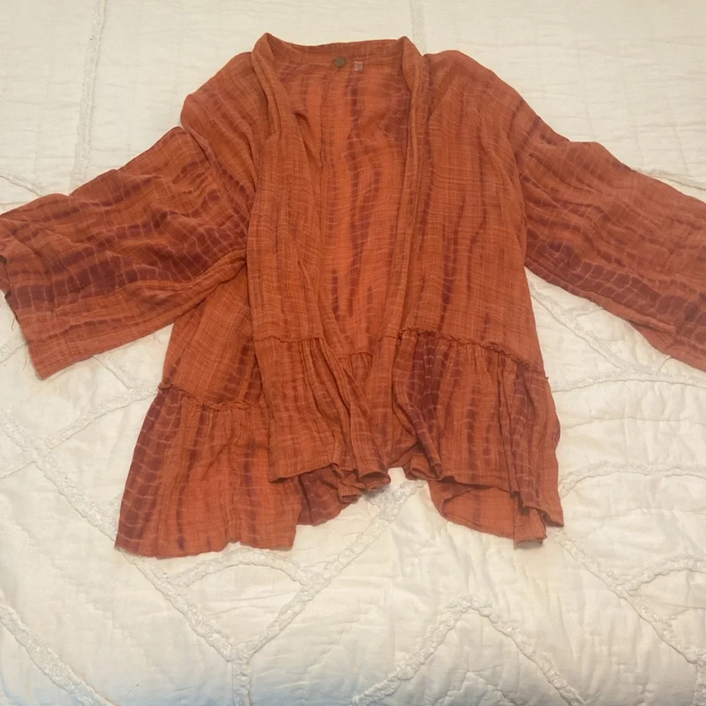 Free People one top open boho cardigan